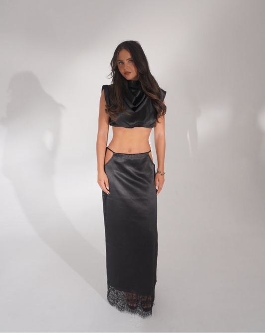Faye Skirt in Black