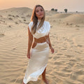 Faye Top in Ivory